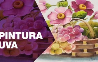 Pintura, uva, sacaria, artesanato