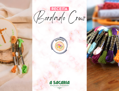 Bordado Cruz com Anchor Mouliné